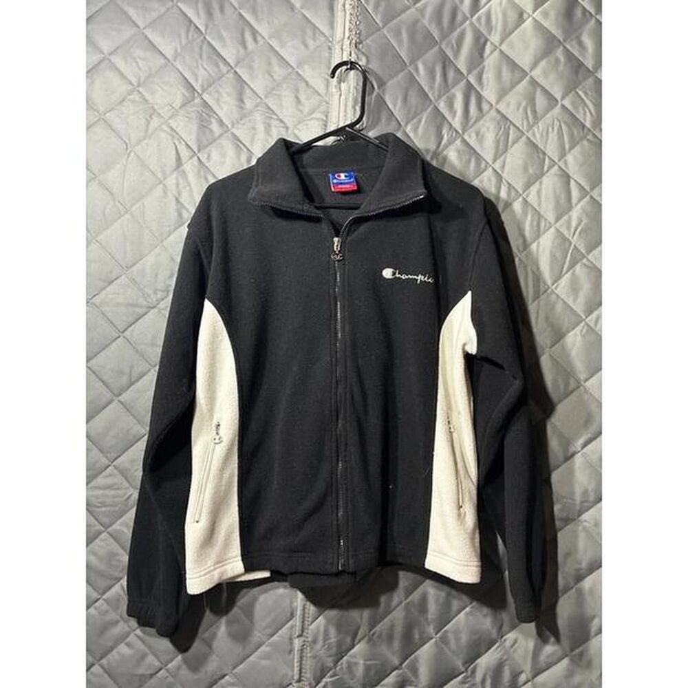 Champion Women's White and Black Jacket - Picture 2 of 7
